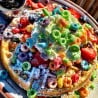 Cereal Waffles (Fruit Loops)