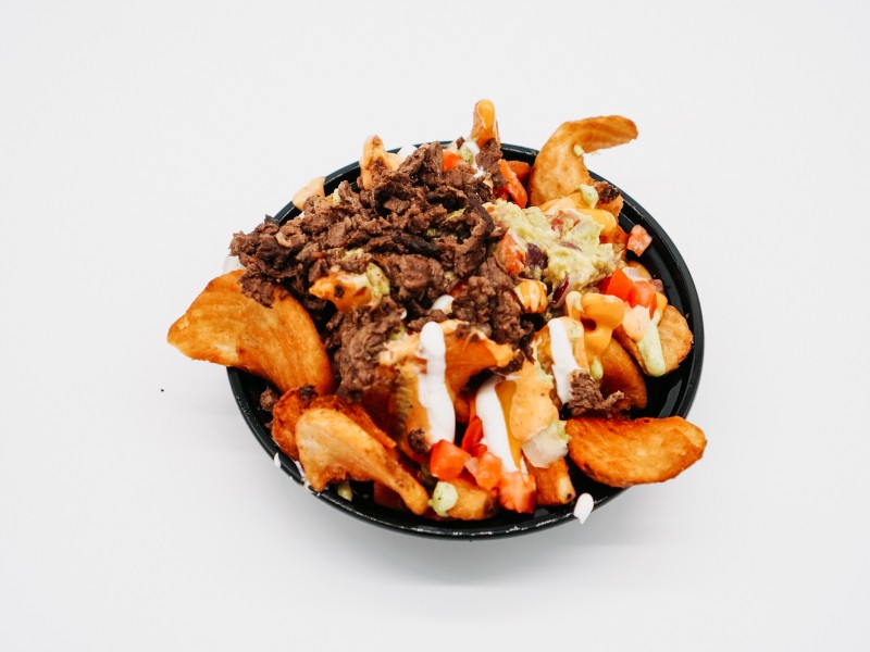 SMALL Beer-Battered Sidewinder CARNE ASADA FRIES