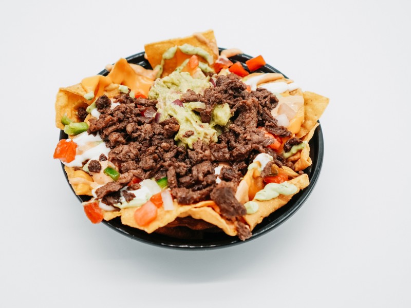 SMALL CARNE ASADA NACHOS