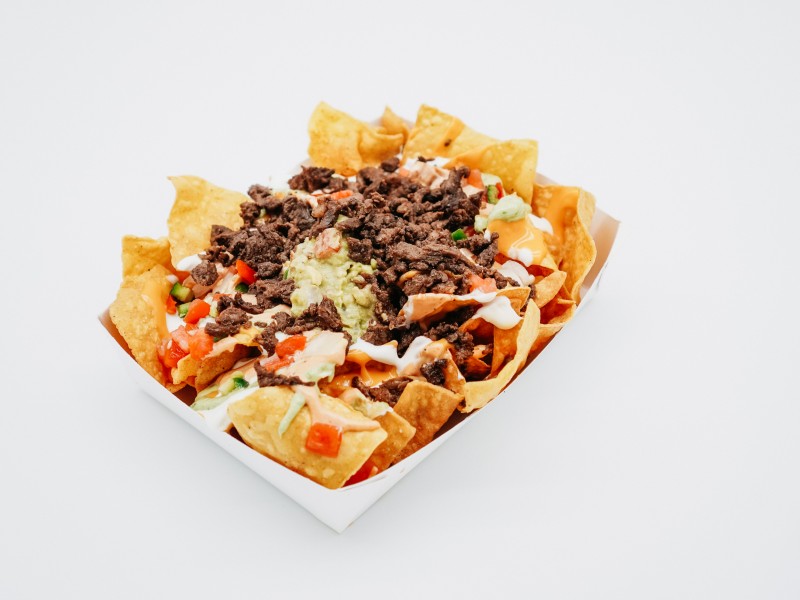LARGE CARNE ASADA NACHOS