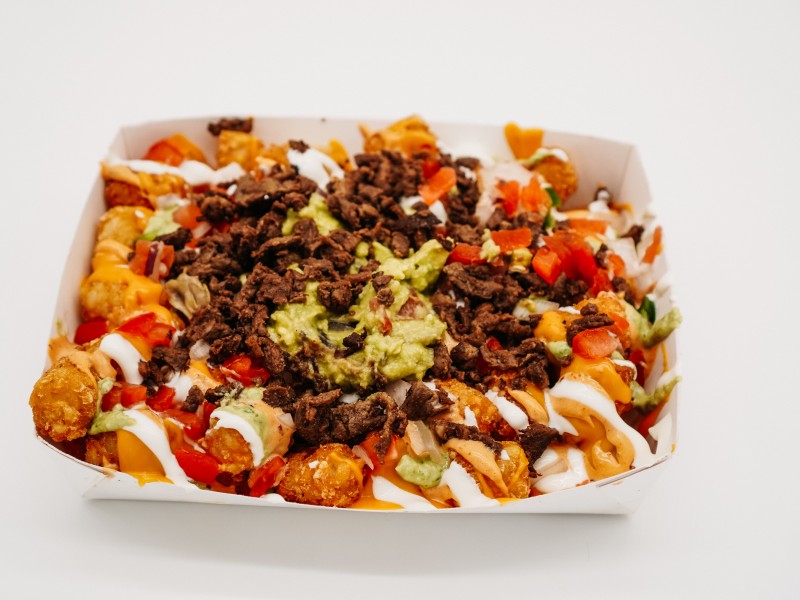 LARGE Carne Asada Tots