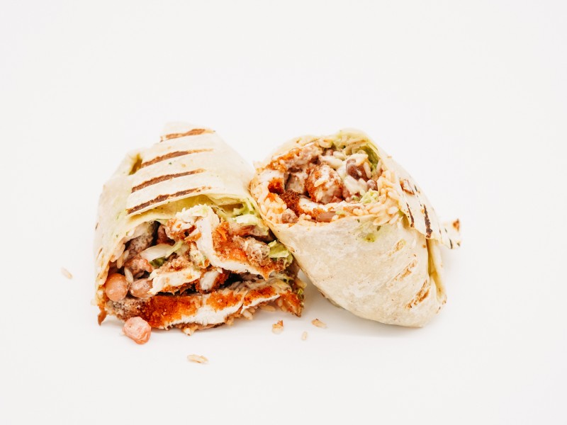CRISPY CHICKEN BURRITO