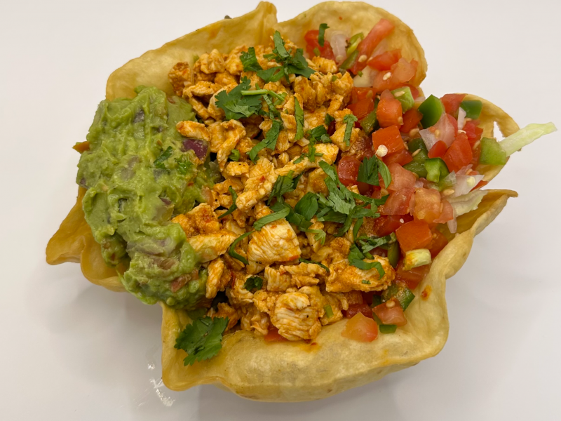 Chicken Tostada