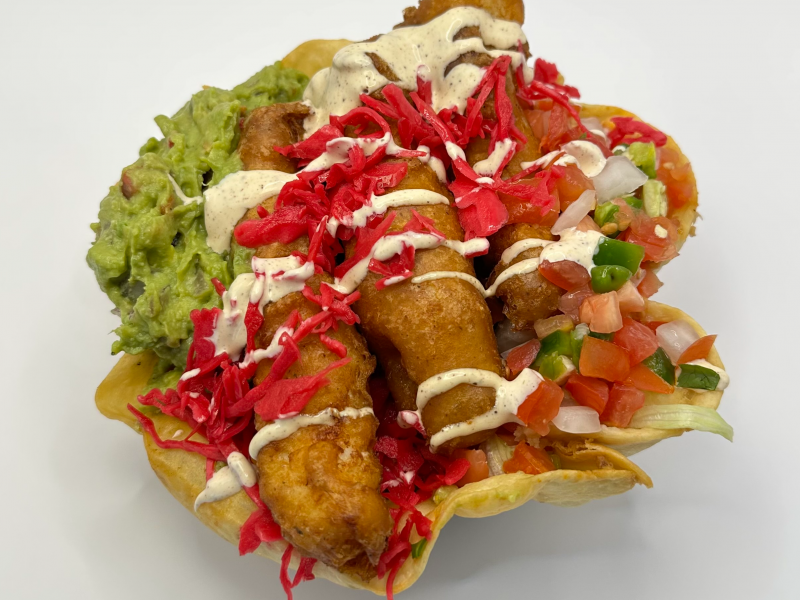 Fish Tostada