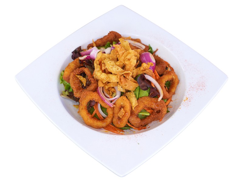 Crispy Calamari Salad