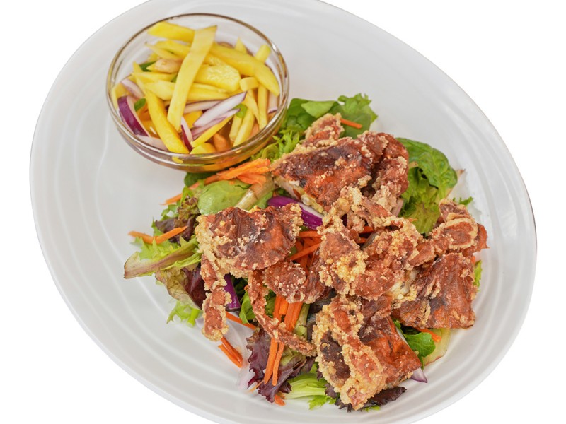 Crispy Soft Shell Crab Salad