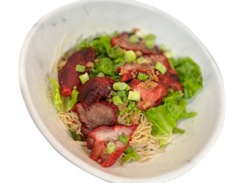 BBQ Pork with Egg Noodles
