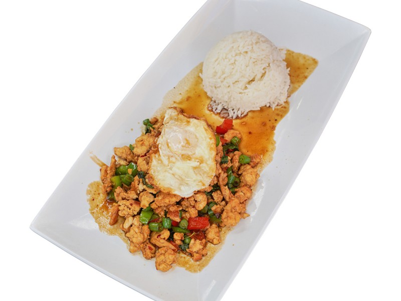 Kra Prao (Thai Hot Basil)