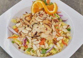 Chicken Sesame Almond Salad