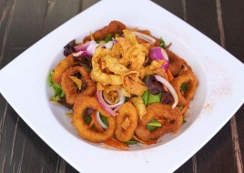 Crispy Calamari Salad