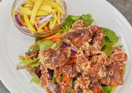 Crispy Soft Shell Crab Salad