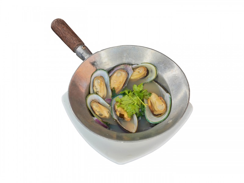 Steamed Mussels