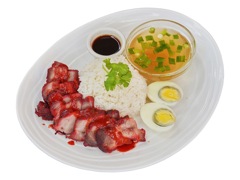 Roasted Pork Over Rice