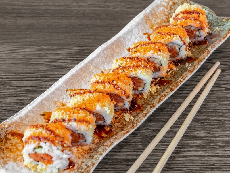Crunchy Spicy Tuna Rolls