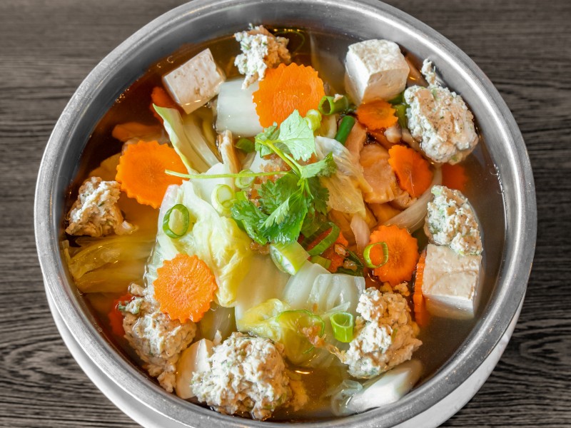 Glass Noodle Soup (Pot)