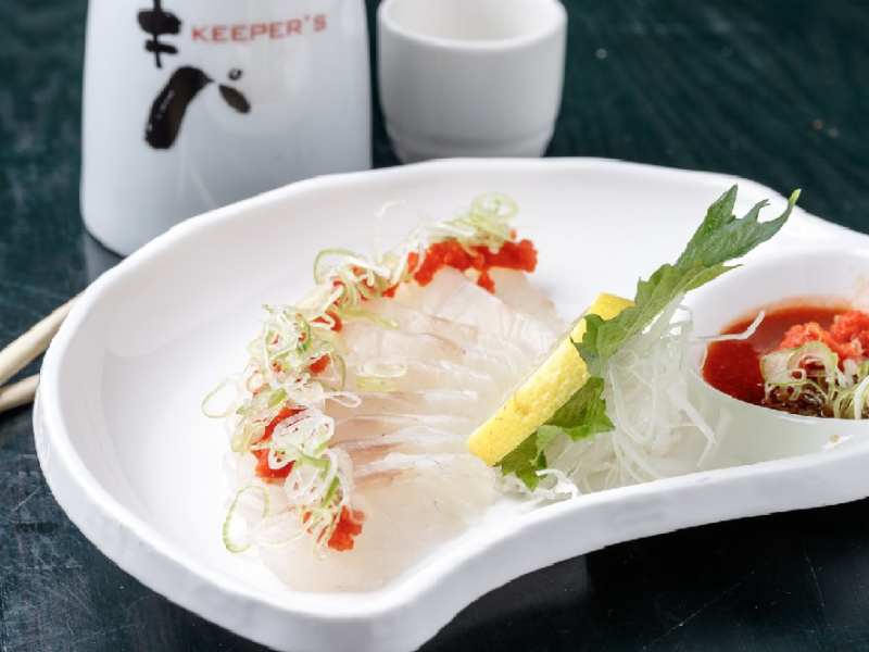 Japanese Red Snapper Sashimi