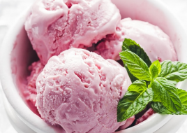 STRAWBERRY ICE CREAM