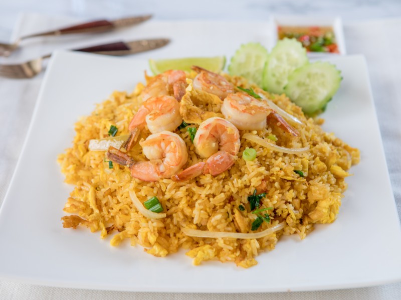 (L) Thai Fried Rice