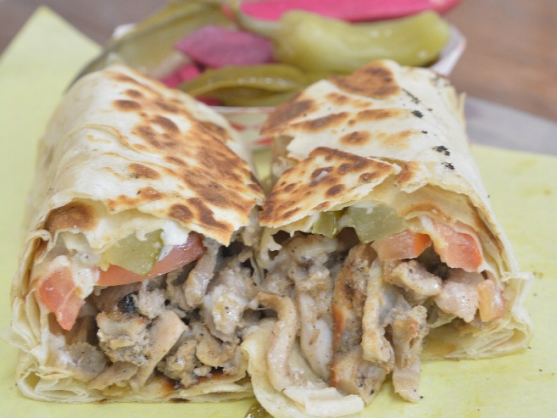 Chicken Shawarma Wrap