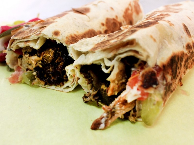 Beef Shawarma Wrap