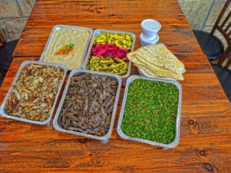 Shawarma & Skewers 15 Guests