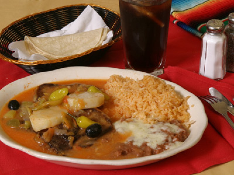 Tongue with Spanish Sauce Dinner
