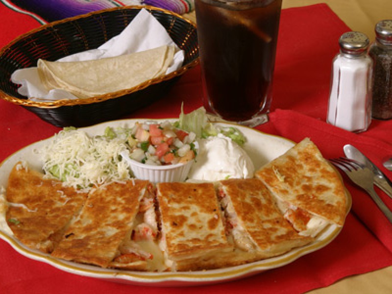 Seafood Quesadilla