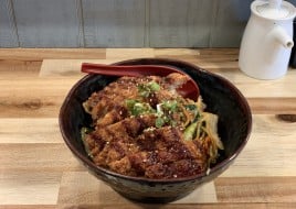 Yakisoba fried pork katsu