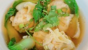 Shrimps Wonton soup