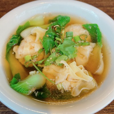 Shrimps Wonton soup