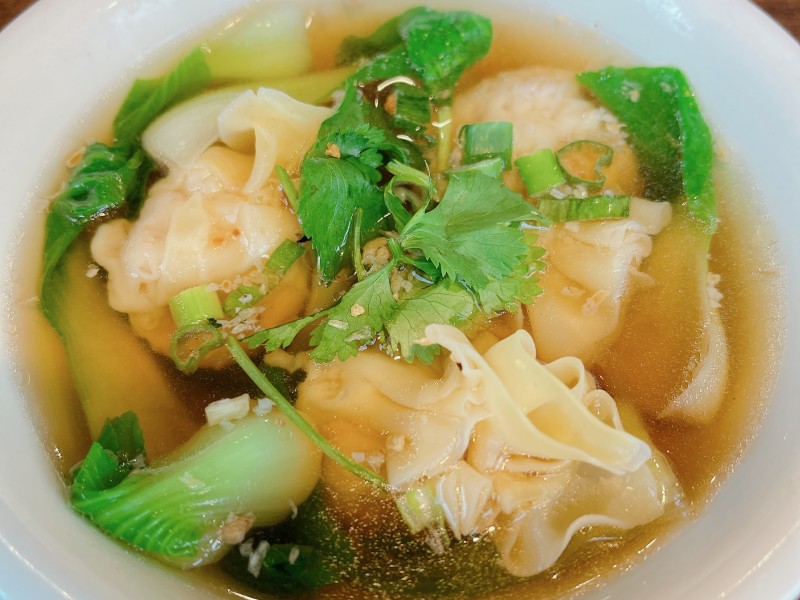 Shrimps Wonton soup