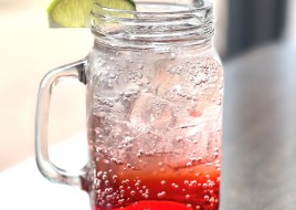 Sparkling Strawberry Lemonade 