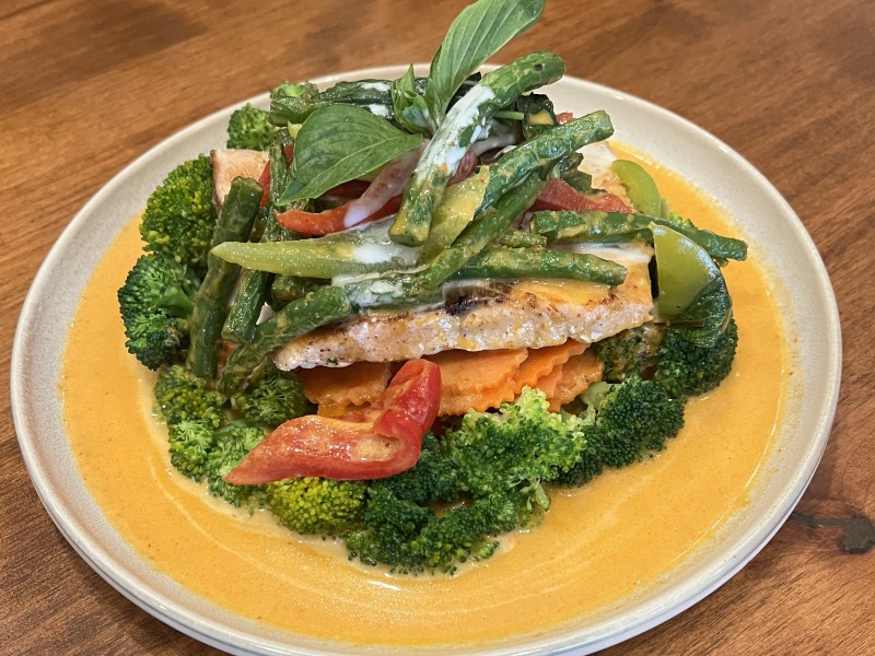 S-6 Panang Salmon