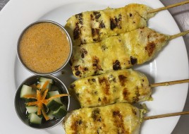 CHICKEN SATAY (4) gf