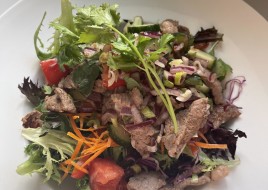 SPICY BEEF SALAD gf, spicy