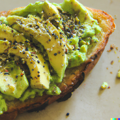 Sweet & Spicy Avocado Toast