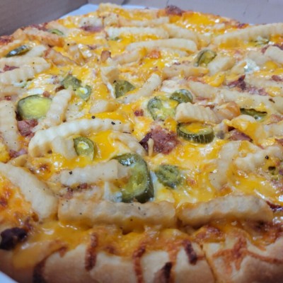 Loaded Fry Pizza