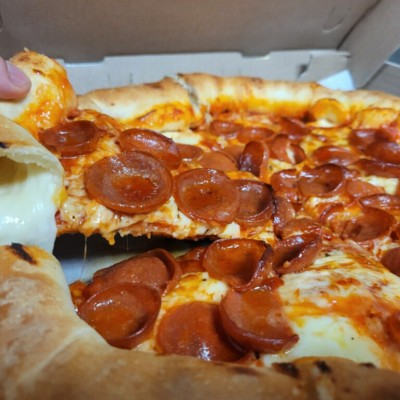 Stuffed Crust Pizza Pie