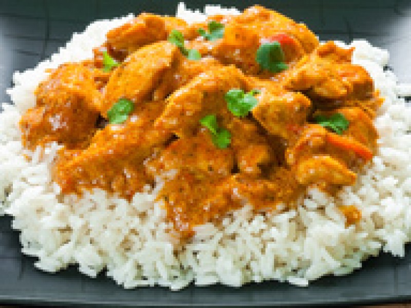 Curry Chicken Dinner