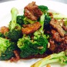 Sliced Beef with Broccoli Dinner