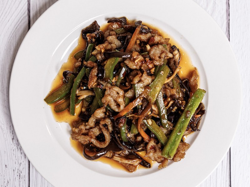 Shredded Pork with Garlic Sauce Dinner