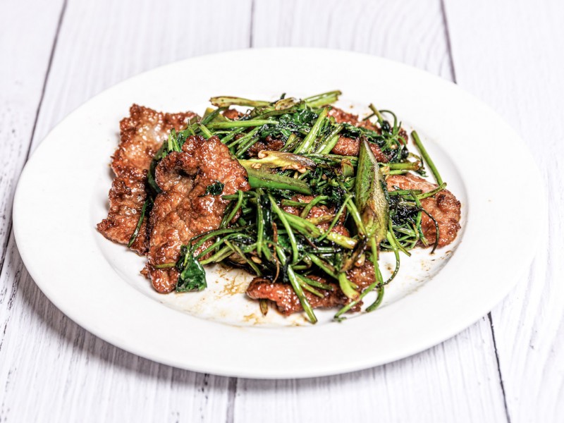 Shredded Beef with Hot Chili & Cilantro