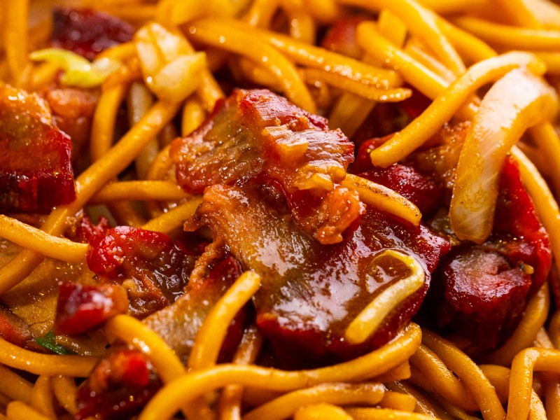 BBQ Pork Chow Mein