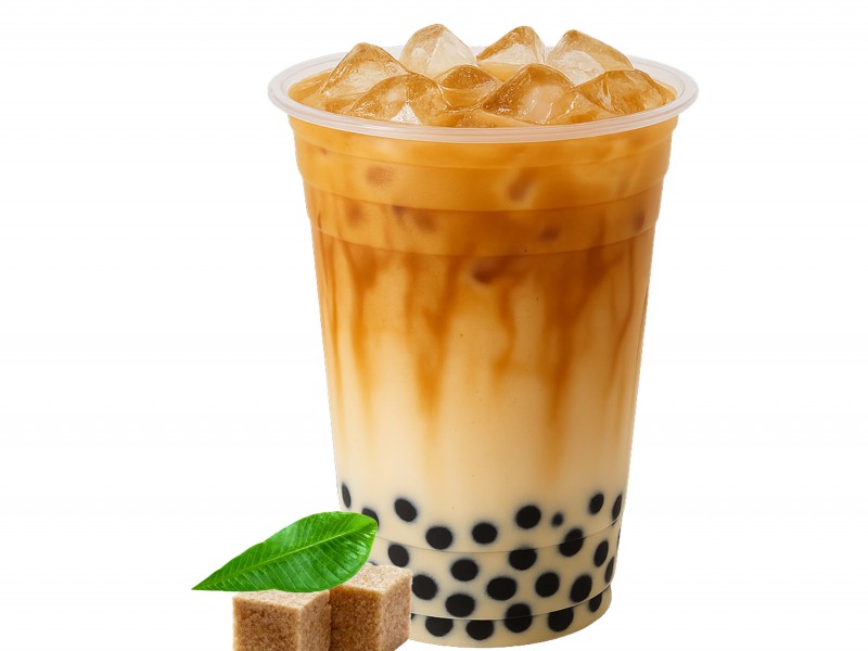 Brown Sugar Tea Latte