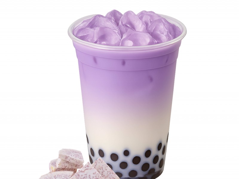 Taro Creamy Tea Latte