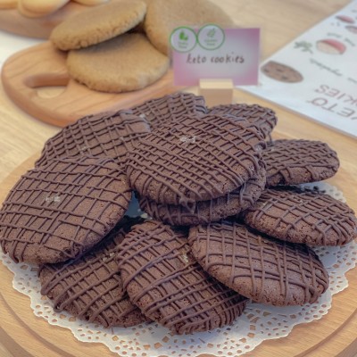Gluten Free Organic Keto Cookies - Diabetic Friendly, Zero Sugar