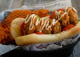 Shrimp Po Boy Sandwich