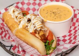 Fried Fish Po Boy Sandwich