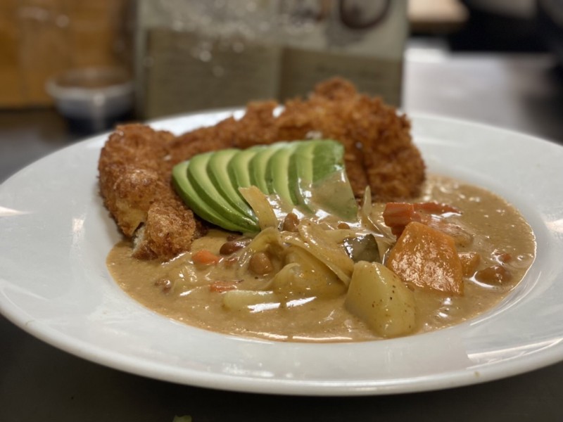 Massaman Curry With Chicken Katsu 