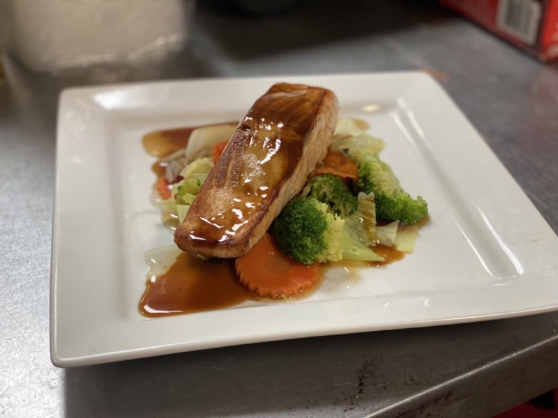Salmon Teriyaki